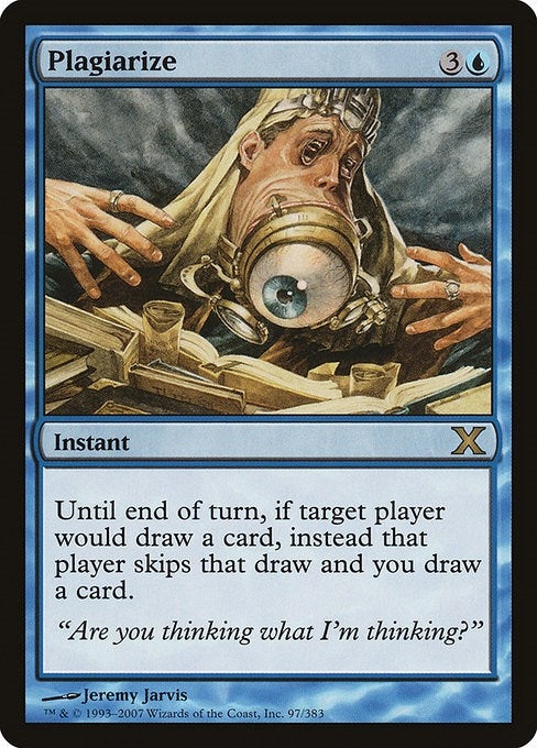 Image for Plagiarize (97) - Magic: The Gathering