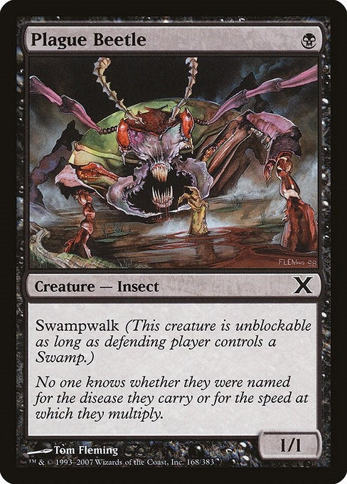 Image for Plague Beetle (168) - Magic: The Gathering