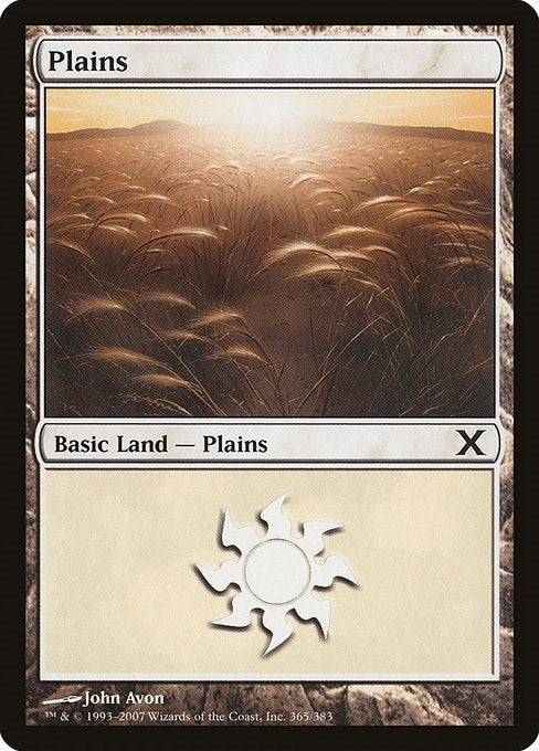 Image for Plains (365) (365) - Magic: The Gathering