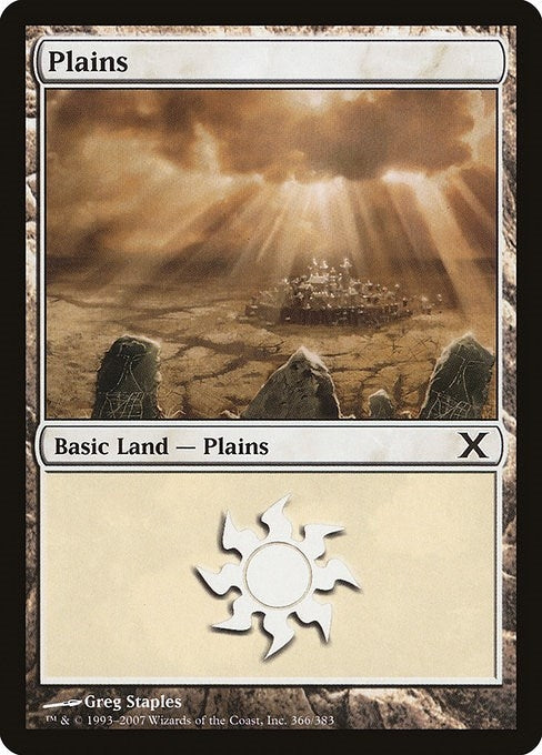 Image for Plains (366) (366) - Magic: The Gathering