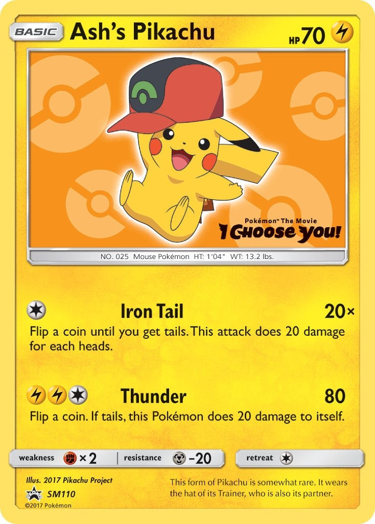Image for Ash's Pikachu - SM110 (SM110) - Pokemon