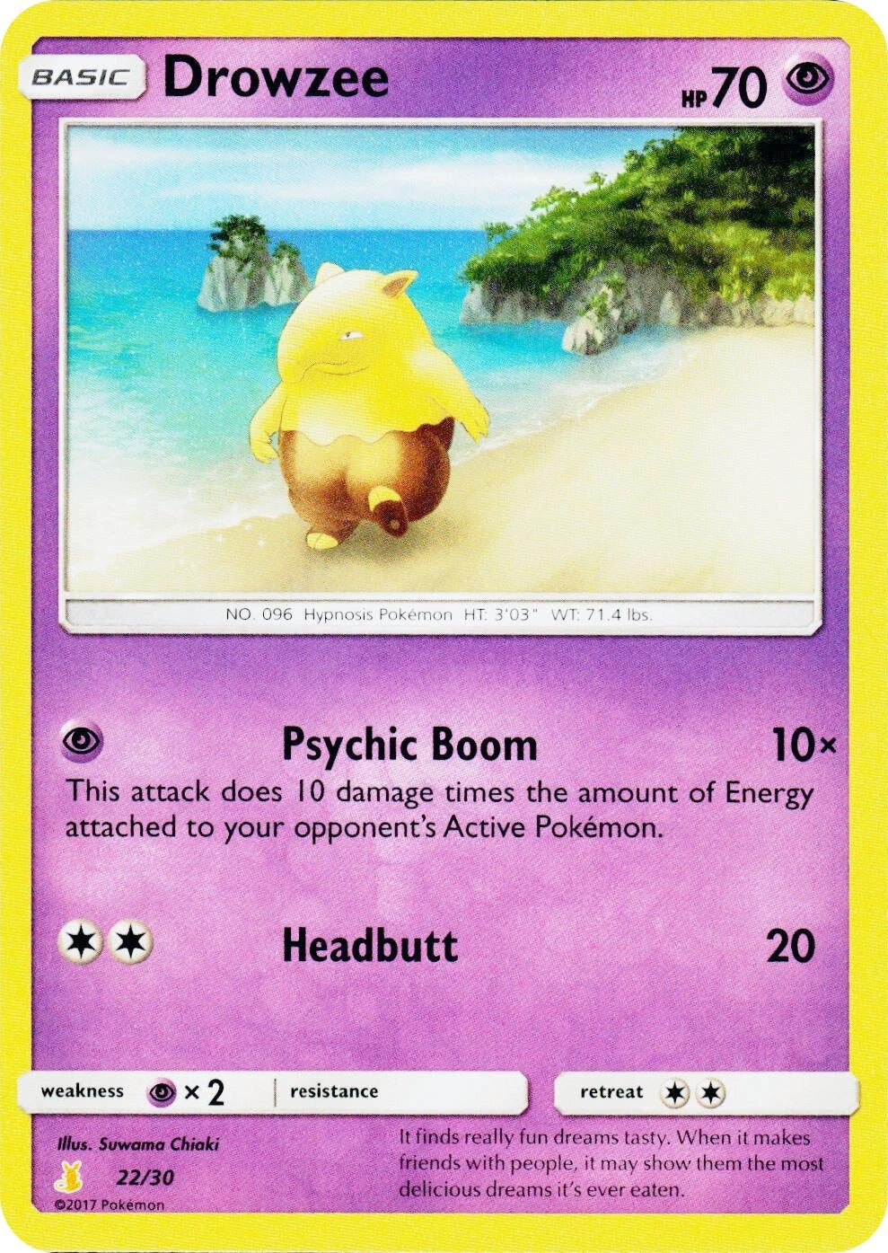 Image for Drowzee (22/30) - Pokemon