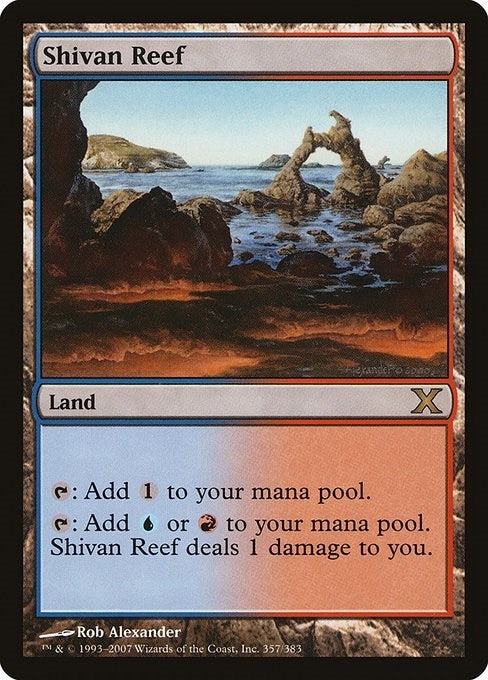 Image for Shivan Reef (357) - Magic: The Gathering