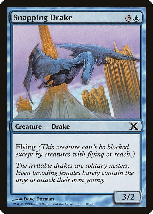Image for Snapping Drake (110) - Magic: The Gathering