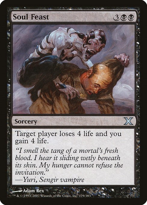 Image for Soul Feast (179) - Magic: The Gathering