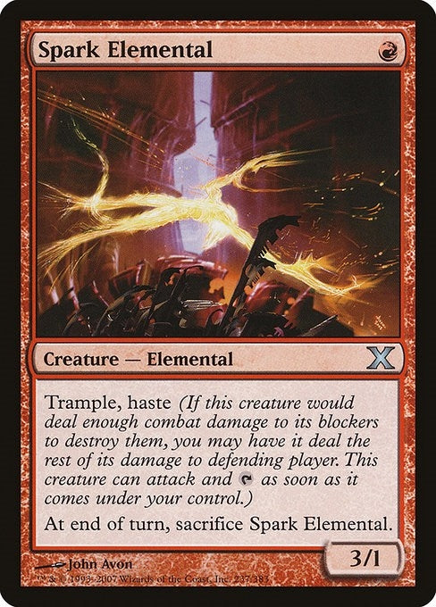 Image for Spark Elemental (237) - Magic: The Gathering