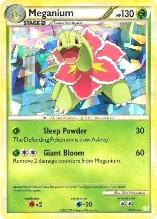 Image for Meganium - 26/123 (Cracked Ice Holo) (026/123) - Pokemon
