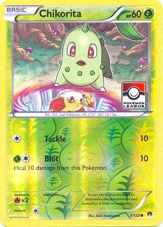 Image for Chikorita - 1/122 (Pokemon League) (001/122) - Pokemon