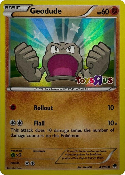 Image for Geodude - 43/83 (Toys R Us Promo) (043/083) - Pokemon