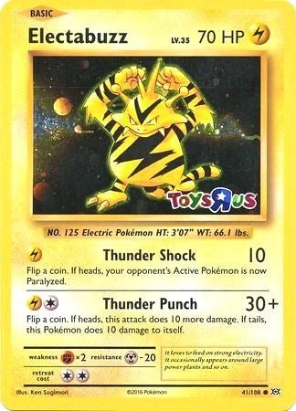 Image for Electabuzz - 41/108 (Toys R Us Promo) (041/108) - Pokemon