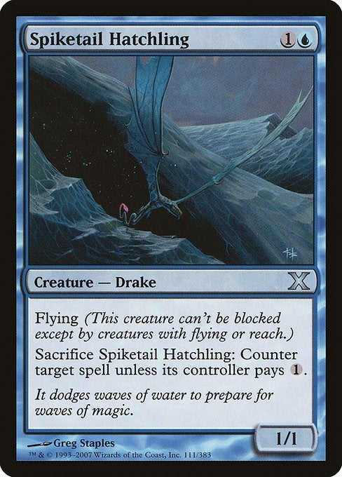 Image for Spiketail Hatchling (111) - Magic: The Gathering