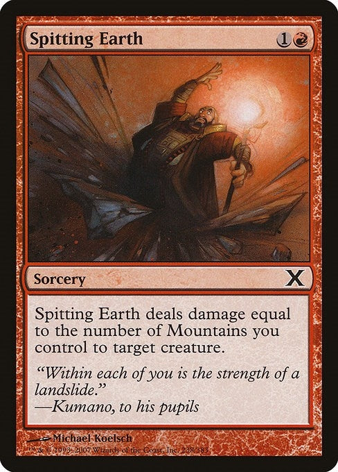 Image for Spitting Earth (238) - Magic: The Gathering