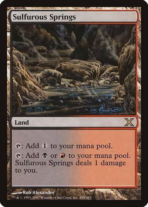 Image for Sulfurous Springs (359) - Magic: The Gathering