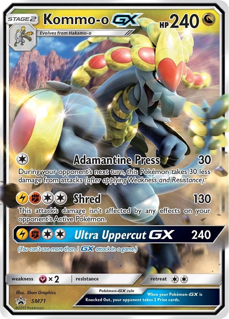 Image for Kommo-o GX - SM71 (SM71) - Pokemon