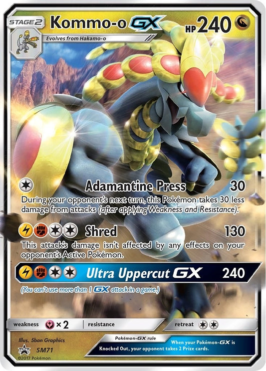 Image for Kommo-o GX - SM71 (SM71) - Pokemon