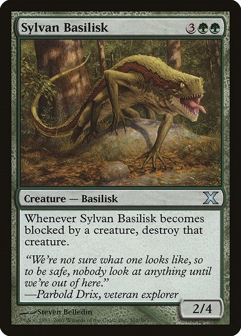 Image for Sylvan Basilisk (301) - Magic: The Gathering