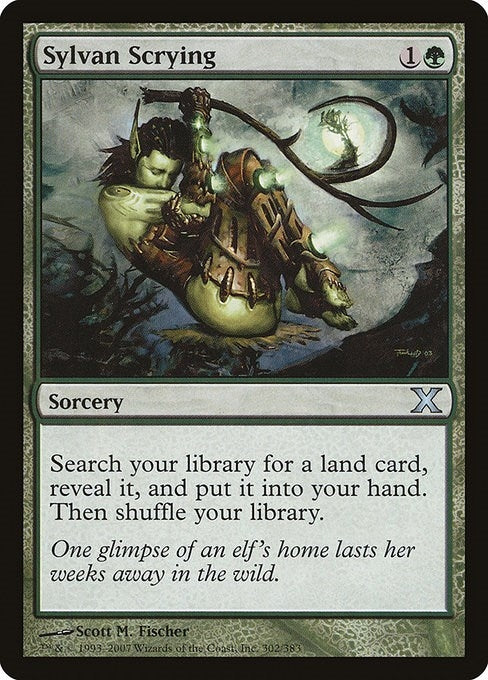 Image for Sylvan Scrying (302) - Magic: The Gathering