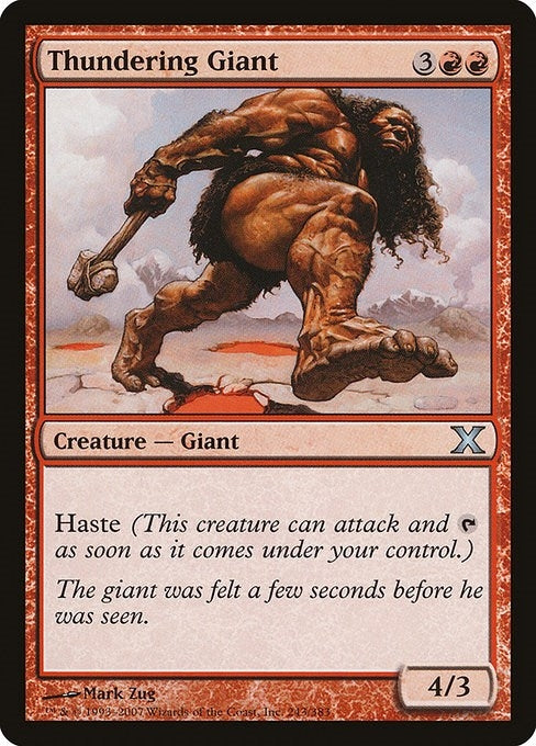 Image for Thundering Giant (243) - Magic: The Gathering