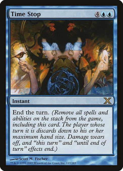 Image for Time Stop (117) - Magic: The Gathering