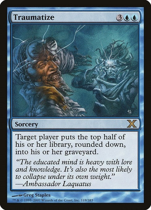Image for Traumatize (119) - Magic: The Gathering