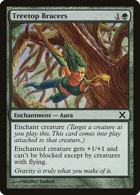 Image for Treetop Bracers (304) - Magic: The Gathering
