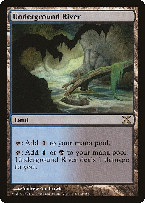 Image for Underground River (362) - Magic: The Gathering