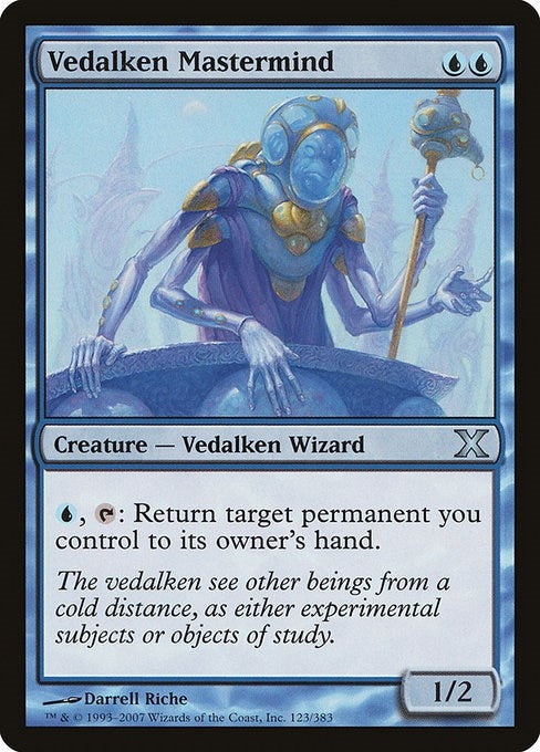 Image for Vedalken Mastermind (123) - Magic: The Gathering