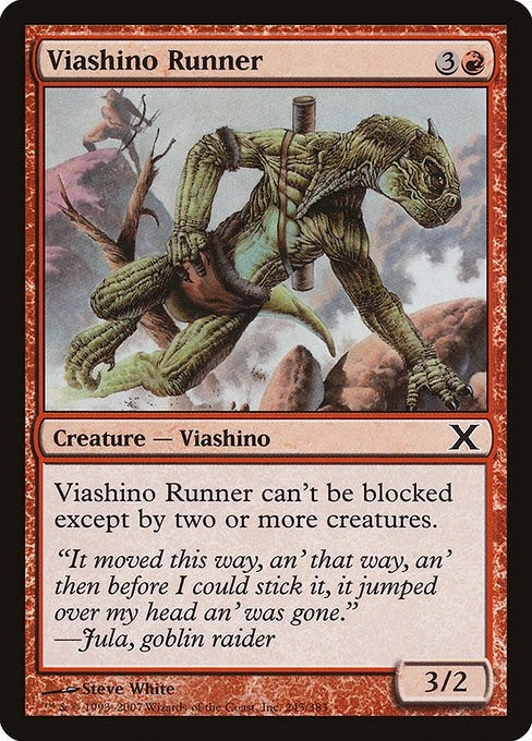 Image for Viashino Runner (245) - Magic: The Gathering