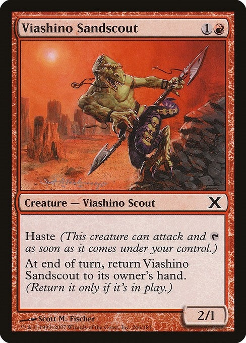 Image for Viashino Sandscout (246) - Magic: The Gathering