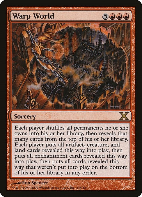 Image for Warp World (248) - Magic: The Gathering