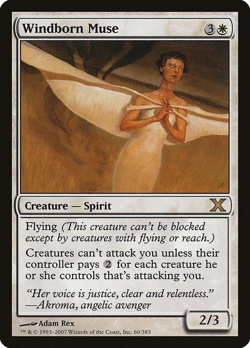 Image for Windborn Muse (60) - Magic: The Gathering