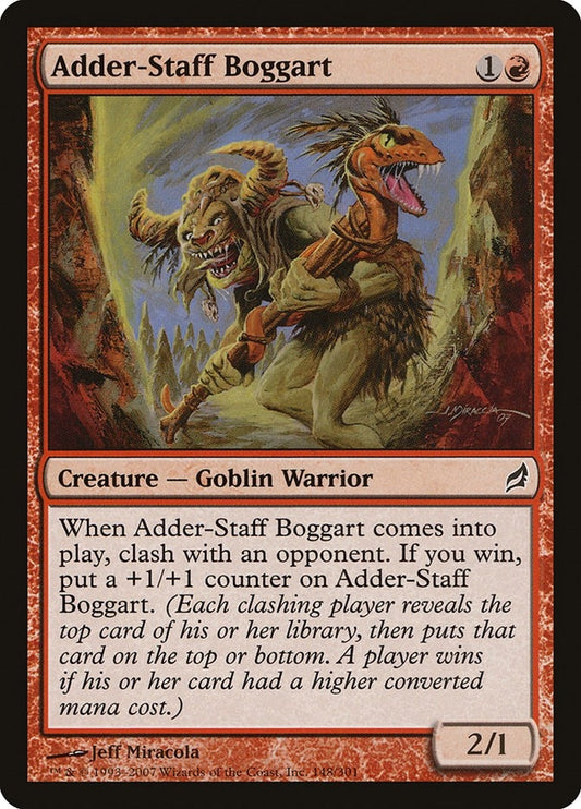 Image for Adder-Staff Boggart (148) - Magic: The Gathering