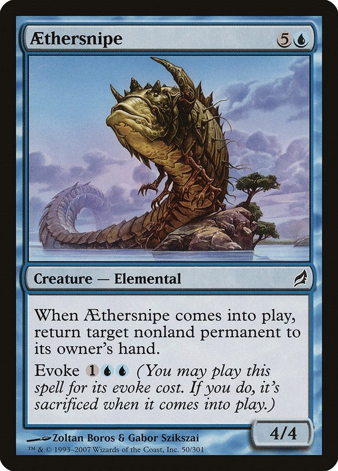Image for Aethersnipe (50) - Magic: The Gathering