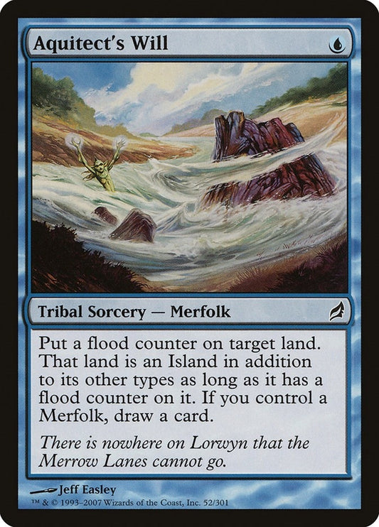 Image for Aquitect's Will (52) - Magic: The Gathering