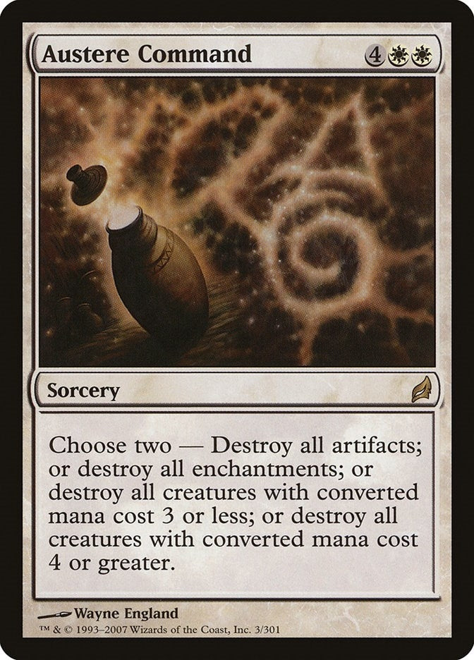 Image for Austere Command (3) - Magic: The Gathering