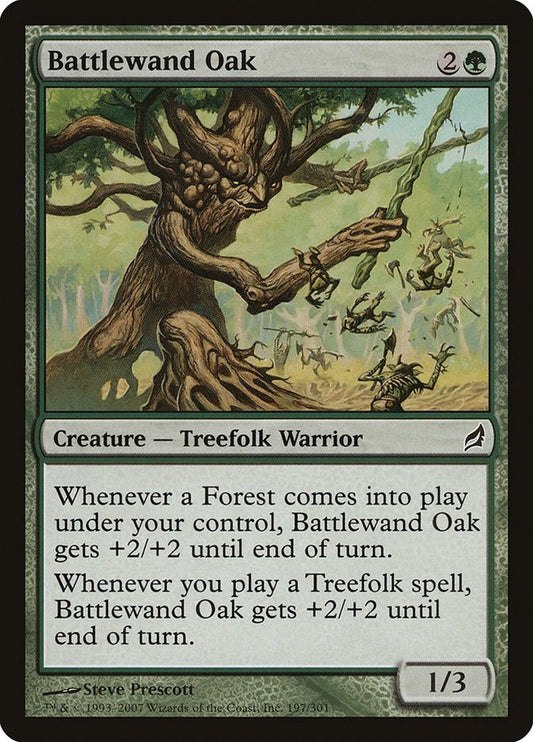 Image for Battlewand Oak (197) - Magic: The Gathering