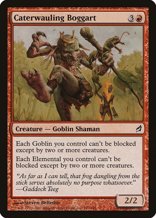 Image for Caterwauling Boggart (157) - Magic: The Gathering