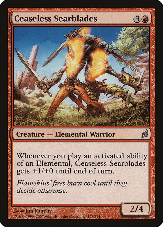 Image for Ceaseless Searblades (158) - Magic: The Gathering