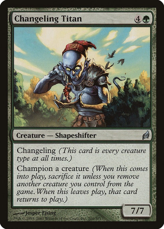 Image for Changeling Titan (200) - Magic: The Gathering