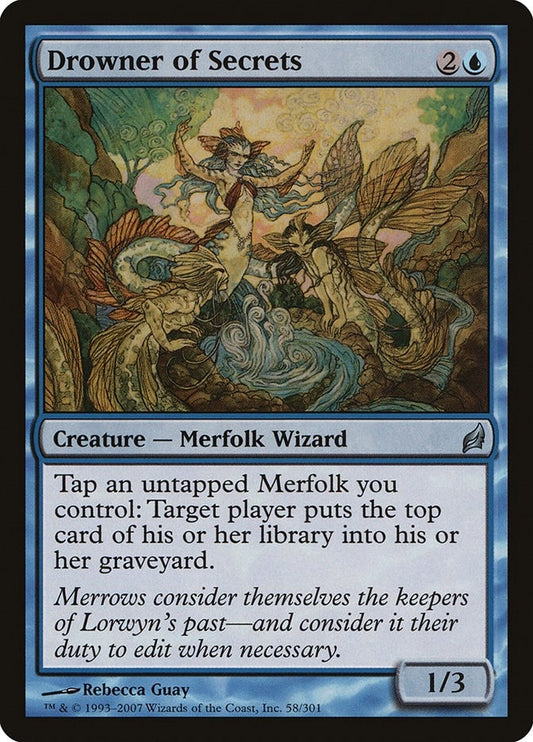 Image for Drowner of Secrets (58) - Magic: The Gathering
