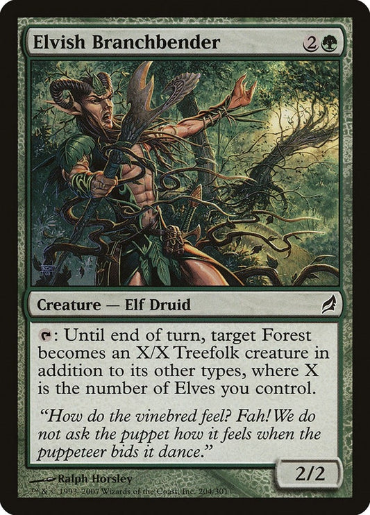 Image for Elvish Branchbender (204) - Magic: The Gathering