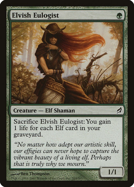 Image for Elvish Eulogist (205) - Magic: The Gathering