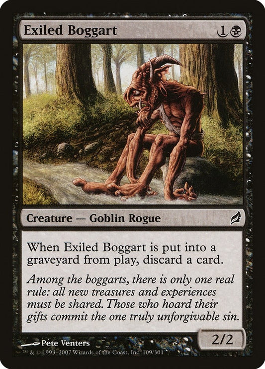 Image for Exiled Boggart (109) - Magic: The Gathering