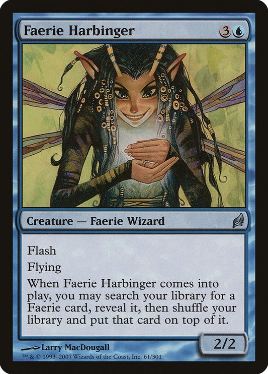 Image for Faerie Harbinger (61) - Magic: The Gathering