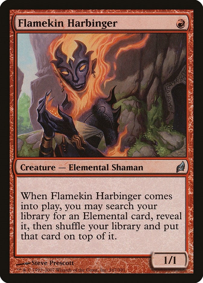 Image for Flamekin Harbinger (167) - Magic: The Gathering