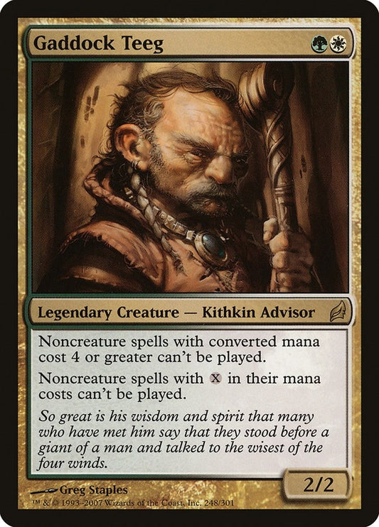 Image for Gaddock Teeg (248) - Magic: The Gathering