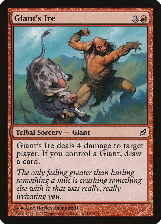 Image for Giant's Ire (170) - Magic: The Gathering