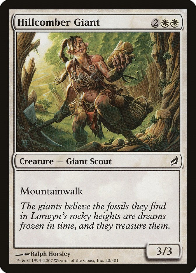 Image for Hillcomber Giant (20) - Magic: The Gathering