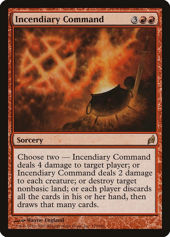Image for Incendiary Command (179) - Magic: The Gathering