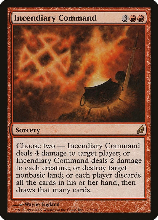 Image for Incendiary Command (179) - Magic: The Gathering